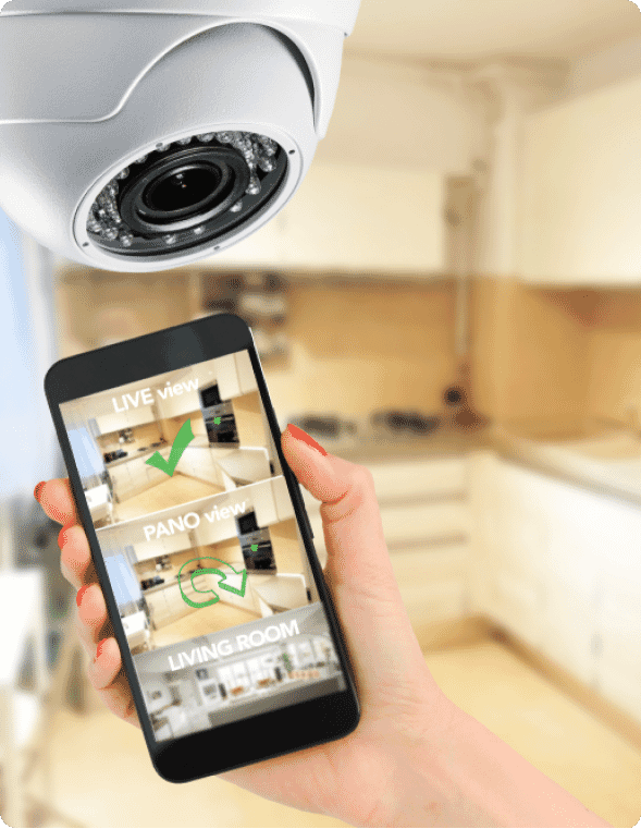 CCTV canlı veya kaydedilmiş görüntü izleme