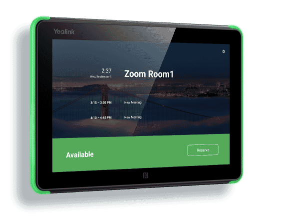 Yealink roompanel zamanlama sistemi