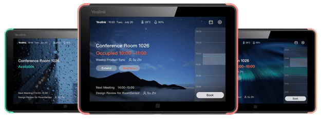 Yealink RoomPanel zamanlayıcı