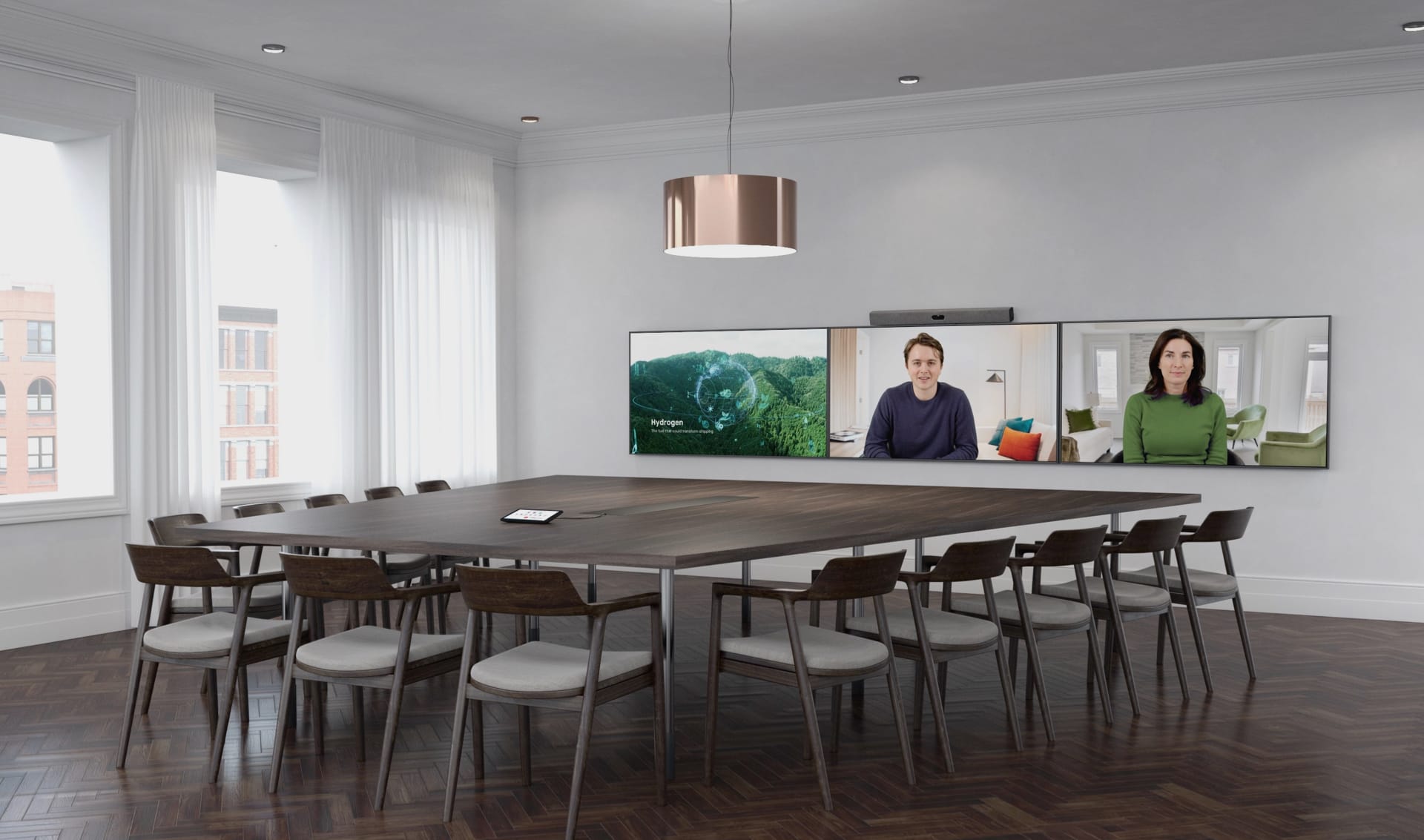 HP / Poly Studio X32 Microsoft Teams Rooms System