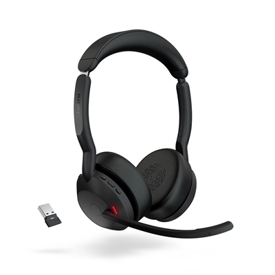 Jabra Evolve2 55 Link380a MS Stereo Aktif Gürültü Önleyici Kulaklık