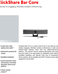 Barco ClickShare Bar Core Video Konferans Cihazı